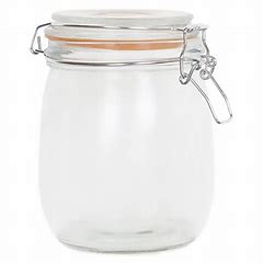 Tarro Glass Airtight 1L